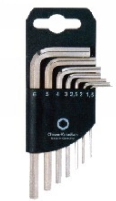 内六方扳手组套（塑料卡式）