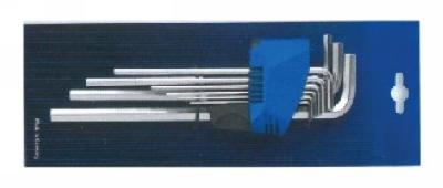 加长内六方扳手组套（塑料卡式）