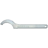 Hook wrench with nose

